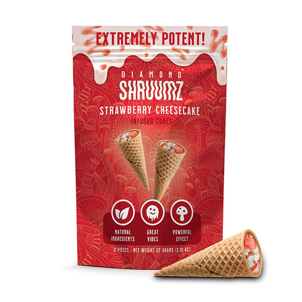 Strawberry Cheesecake Cones