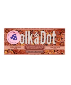 Creamy Hazelnut Wafer PolkaDot Magic Mushroom Belgian Milk Chocolate 500mg