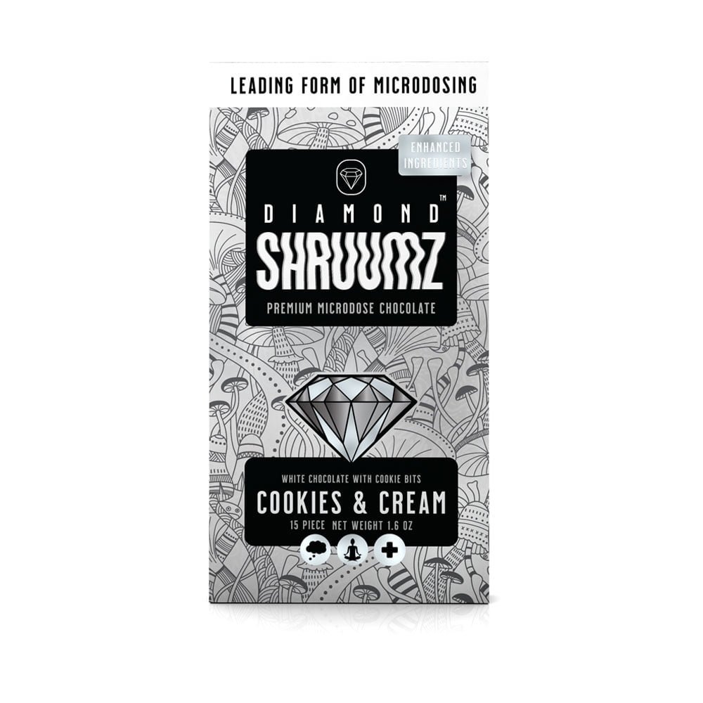 Cookies Cream Mushroom Bar