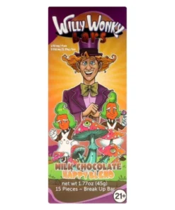 Milk Chocolate Willy Wonky Happy Blend Bars